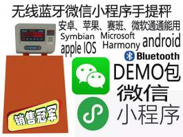 微信小程序便攜手提電子秤 藍牙無線低功率電子稱